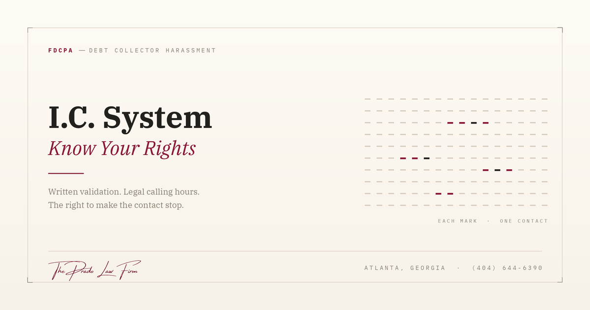Being Contacted by I.C. System? Know Your Rights